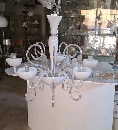 Lampadario vetro murano - lampadario,
