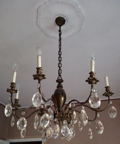Lampadario cristallo goccia - lampadario,