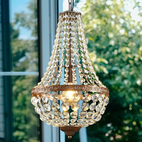 Lampadario cristallo led - lampadario,