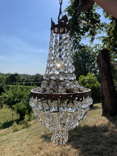 Antico lampadario pendente - , in