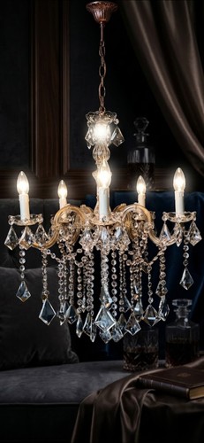 Lampadario vintage stile maria - vintage,