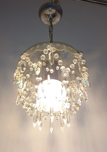 Lampadario 28cm sfera - lampadario,