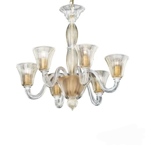 Lampadario vetro murano - lampadario,
