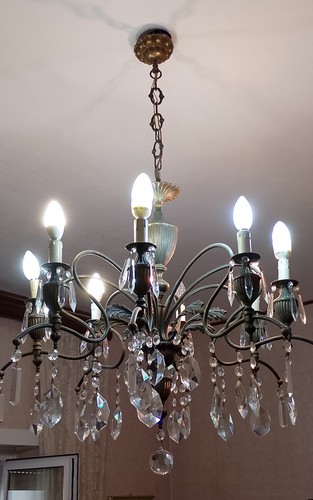 Lampadario gocce mongolfiera - a,