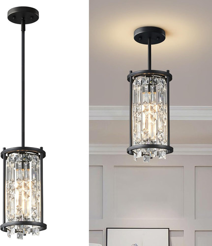 Lampadario moderno cristallo - lampadario,