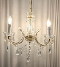 lampadario in cristallo di