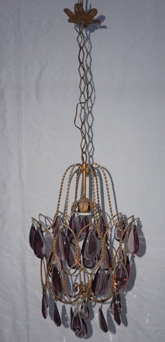 Lampadario sospensione vintage - lampadario,