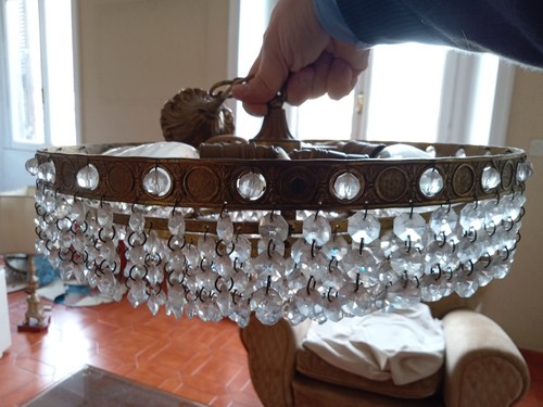 Lampadario cristallo - lampadario, di