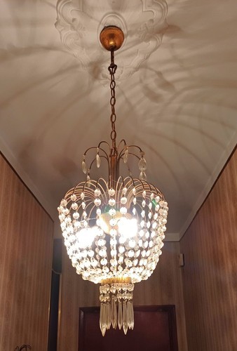 Lampadario gocce cristallo - lampadario,