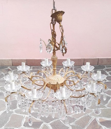 Lampadario cristallo swarovski - lampadario,