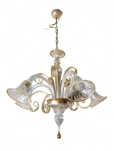 Lampadario murano vintage - lampadario,
