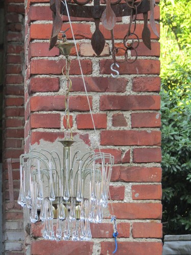 Lampadario luci metallo - lampadario, in