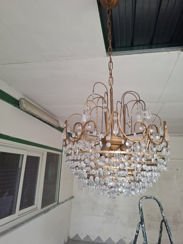 Lampadario vintage - lampadario,