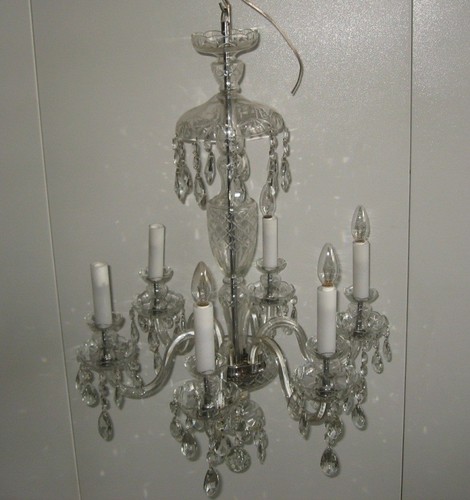 Lampadario cristallo di - lampadario, in