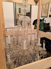 LAMPADARIO CRISTALLO VINTAGE